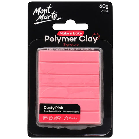 MM Make n Bake Polymer Clay 60g - Dusty Pink