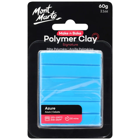 MM Make n Bake Polymer Clay 60g - Azure