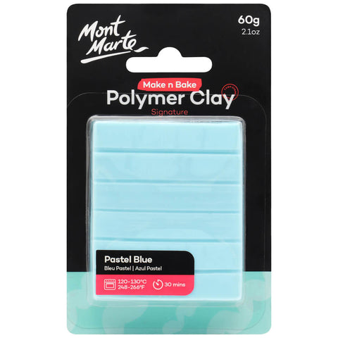 MM Make n Bake Polymer Clay 60g - Pastel Blue