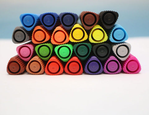 MM Colour Markers 24pc in case