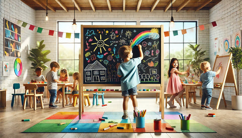 სახატავი დაფა ბავშვებისთვის – სწორი არჩევანი შემოქმედებითი განვითარებისათვის