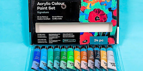 აკრილის საღებავები ნაკრები – რა უნდა იცოდეთ სანამ ხატვას დაიწყებთ - LUMINO