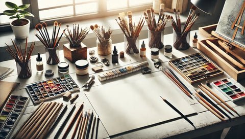 სახატავი საშუალებები – სრული გზამკვლევი დამწყები და პროფესიონალი მხატვრებისთვის