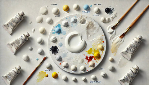 როგორ მივიღოთ თეთრი ფერი? ⚪ ფერების შერევის ტექნიკები მხატვრებისთვის - LUMINO