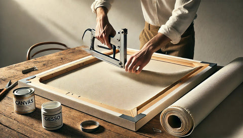 ტილოს გადაჭიმვა – როგორ გადავჭიმოთ სახატავი ტილო სწორად - LUMINO