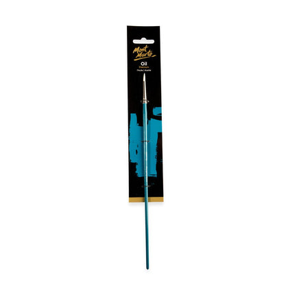 Кисть для масляных красок (профессиональная), номер 0, MM Artist Brush Chungking Round 0