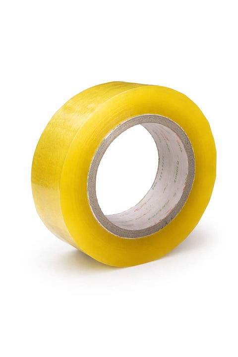 სკოჩი 200მ 45მმ გამჭ. ყვითელი (23-17) (6-X-36)