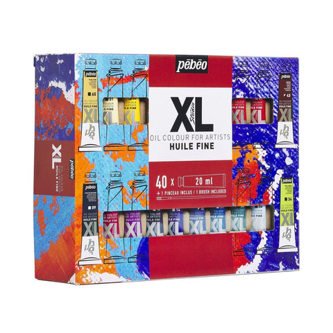 ზეთის საღებავის ნაკრები 40 ფერი Pebeo OIL  PACK 40T20ML "