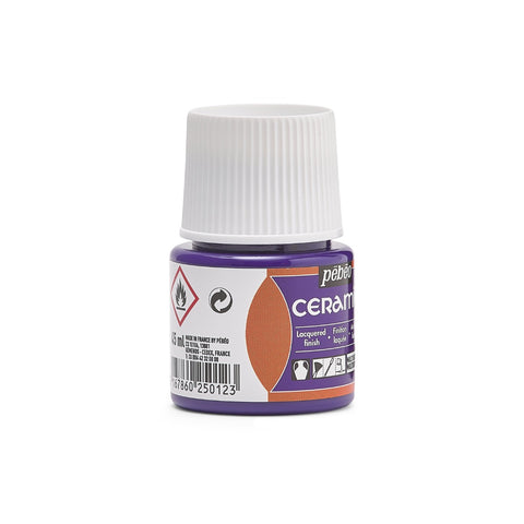 კერამიკის საღებავი იისფერი 45 მლ - CERAMIC 45 ML PURPLE