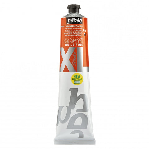 ზეთის საღებავი 200მლ XL FINE OIL 200 ML CADMIUM ORANGE HUE (Pebeo)