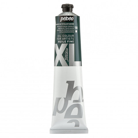 ზეთის საღებავი 200მლ XL FINE OIL 200 ML PHTHALOCYANINE EMERALD (Pebeo)