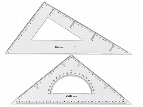 Triangle Ruler Set – 2pc