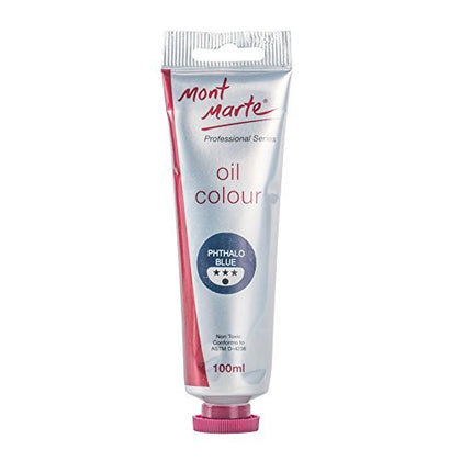 Oil paint 100ml MontMarte Oil Paint 100mls - Phthalo Blue
