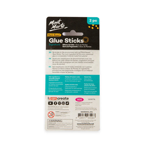 წებო-სტიკი 2 ცალი - Plant-Based Glue Sticks Signature 2pc
