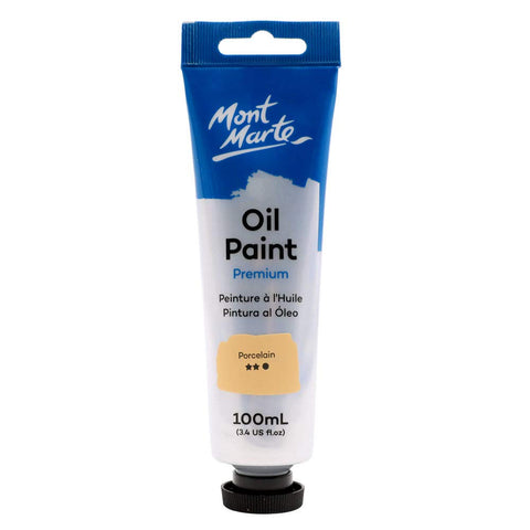 ზეთის საღებავი MM Oil Paint 100mls - Porcelain