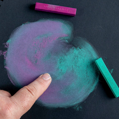 მშრალი პასტელები მეტალის ყუთში 24 ფერი - Soft Pastels in Tin Box Signature 24pc