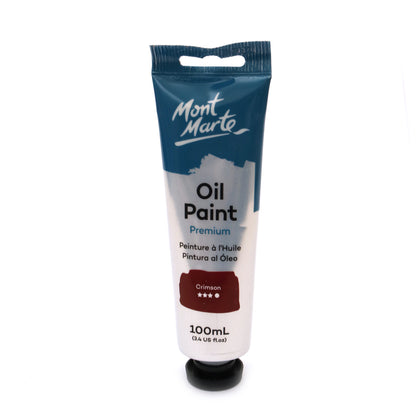 Oil paint 100ml MontMarte Oil Paint 100mls - Crimson Red
