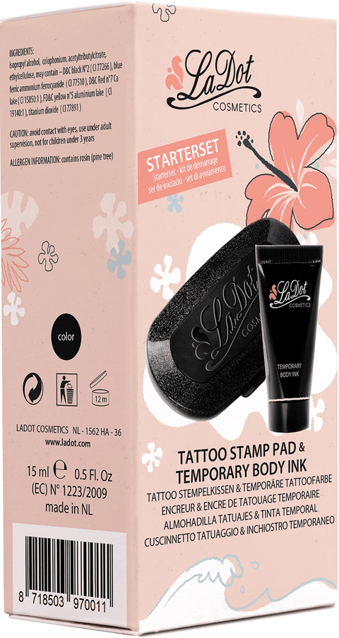 Seed Creative Tattoo Starter Kit - Stamp + Body Ink