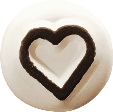 Small Seed Creative tattoo stone - Heart - LaDot
