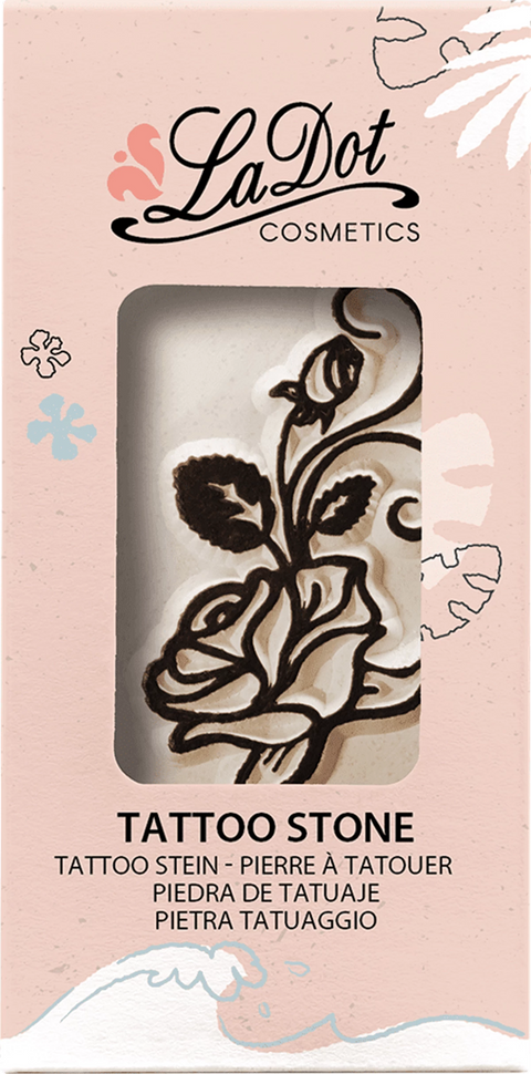 Medium Seed Creative tattoo stone - Giant rose - LaDot