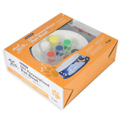 შინაური ცხოველის მოსახატი ჯამი - DIY Personalised Pet Bowl Signature 9pc