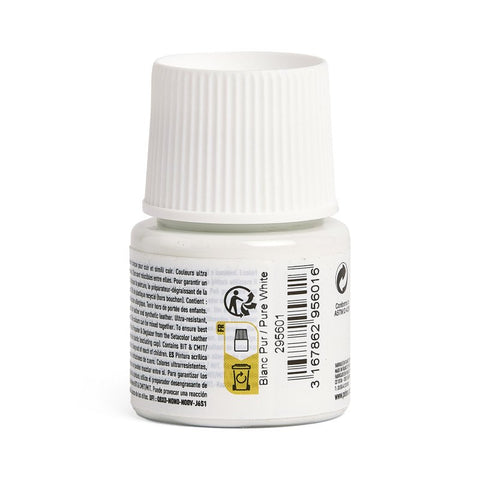 ტყავის საღებავი თეთრი 45 მლ - SETACOLOR LEATHER 45ML – PURE WHITE