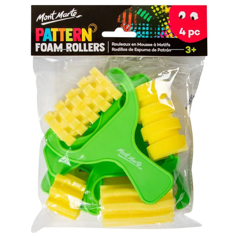 ტექსტურული ლილვაკების ნაკრები 4 ცალი - Pattern Foam Rollers 4pc