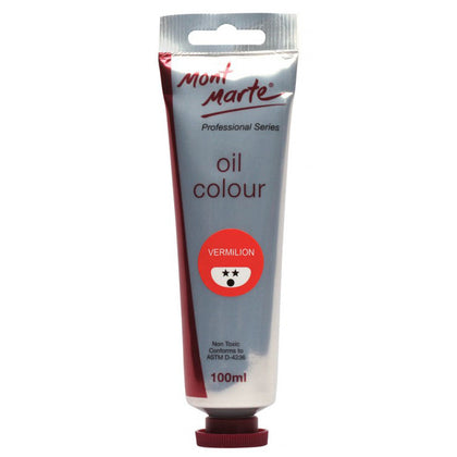 Oil paint MM Oil Paint 100mls - Vermillion