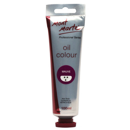 Mont Marte Oil Paint Mauve – 100 ml
