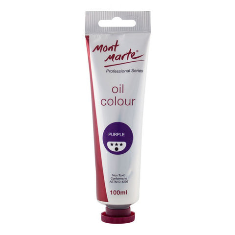 ზეთის საღებავი MM Oil Paint 100mls - Purple