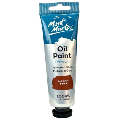 MM Oil Paint 100mls - Red Ochre