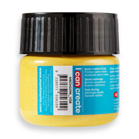 MM Acrylic Color Paint 100ml - Soft Gold