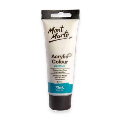 MM Studio Acrylic Paint 75ml - Titanium White