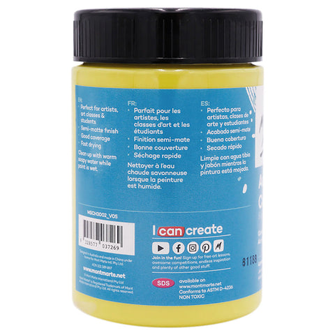 MM Studio Acrylic Paint 300ml - Lemon Yellow