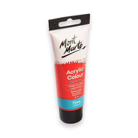 აკრილის საღებავი MM Studio Acrylic Paint 75ml - Brilliant Red