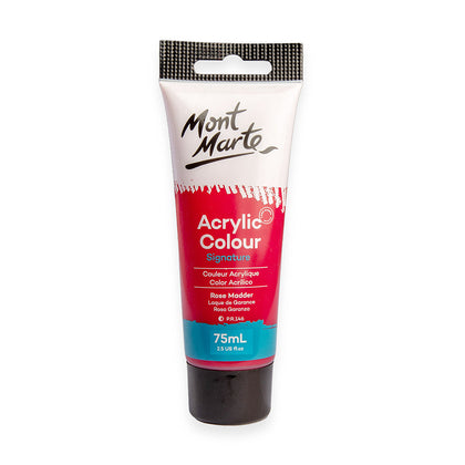 Acrylic Colour Paint 75ml - Rose Madder