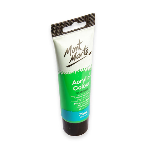 აკრილის საღებავი MM Studio Acrylic Paint 75ml - Monastral Green