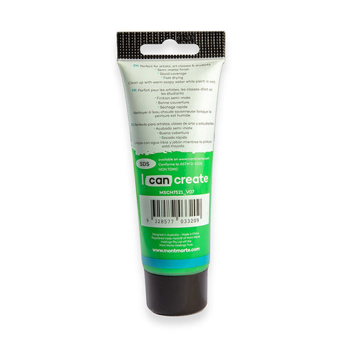 აკრილის საღებავი MM Studio Acrylic Paint 75ml - Monastral Green