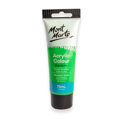 აკრილის საღებავი MM Studio Acrylic Paint 75ml - Monastral Green