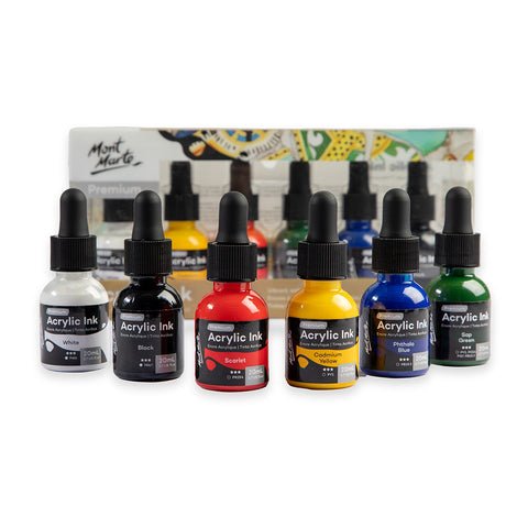 MM Acrylic Ink 6pc x 20ml