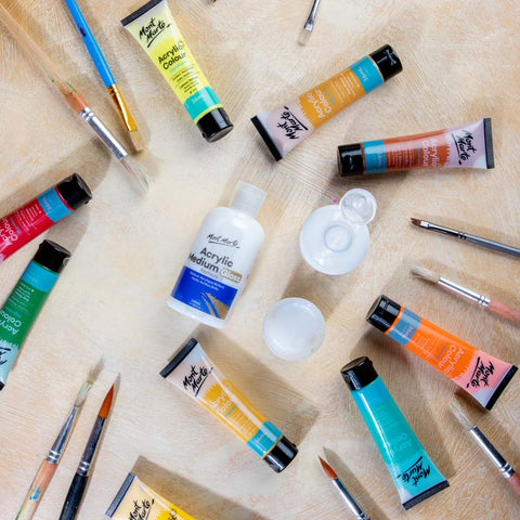 Акриловый лак глянцевый (gloss) 135 мл - MontMarte Acrylic Medium - Gloss 135mls