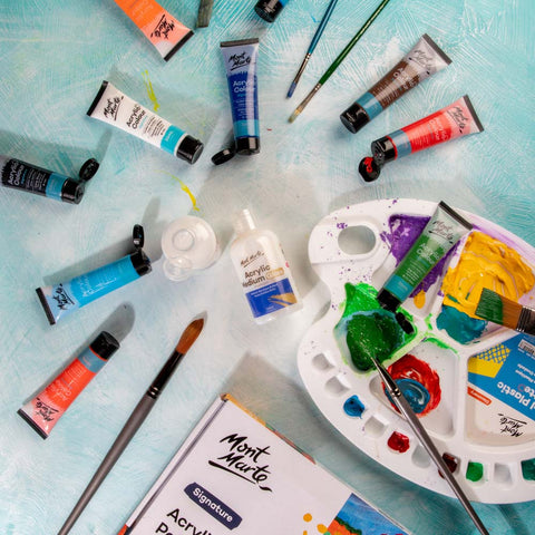 Акриловый лак глянцевый (gloss) 135 мл - MontMarte Acrylic Medium - Gloss 135mls