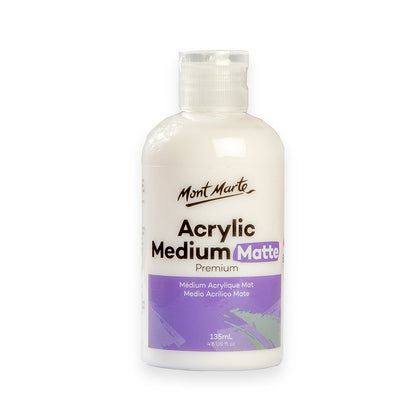 Acrylic lacquer matte (matte) Acrylic Medium - Matte 135mls