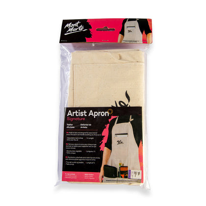 Artist Apron MM Artists Apron Heavy Duty Calico
