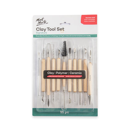 Clay tool set (stacks) Clay Tool Set 11pc