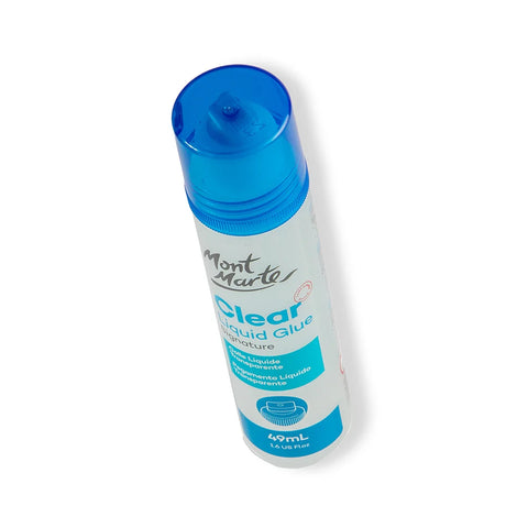 გამჭვირვალე თხევადი წებო 49 მლ - Clear Liquid Glue Signature 49ml