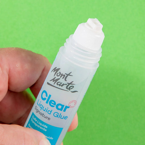 გამჭვირვალე თხევადი წებო 49 მლ - Clear Liquid Glue Signature 49ml