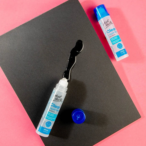 გამჭვირვალე თხევადი წებო 49 მლ - Clear Liquid Glue Signature 49ml