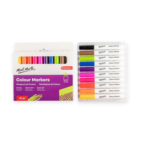 MM Colour Markers 10pc