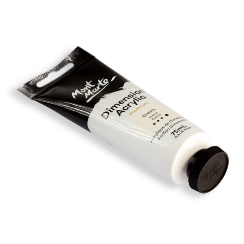 აკრილის საღებავი კრემისფერი 75მლ (სქელი, ტექსტურული აკრილი) MontMarte